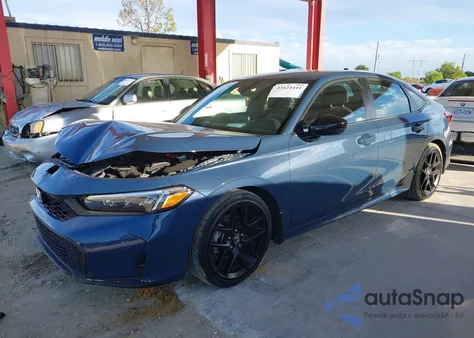 2025 Honda Civic Sport z USA, uszkodzony, nr VIN 2HGFE2F56SH584284